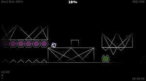 Мой самый большой флюк... Black blizzard | Geometry dash