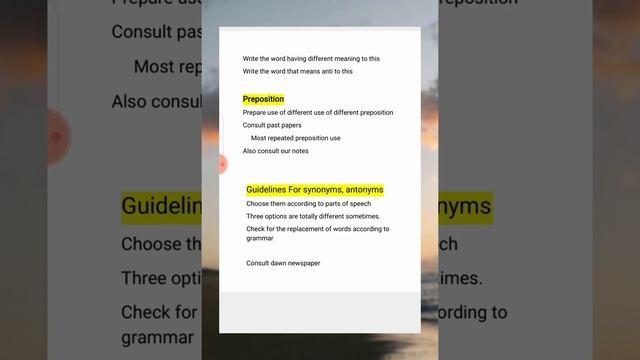 How To prepare Synonyms, Antonyms For LAT,USAT,GAT | Preposition For Lat,Gat,USAT | Imp Tips & Tric
