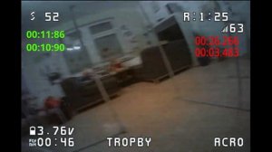 Mobula 6 - RaceGow 2 - Track 1 - Practice time