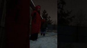 как праздновали Вики И катались на катке