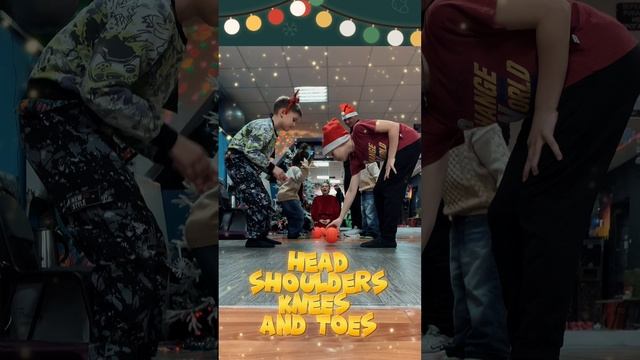 Игры на Новый год. Рождественские игры на английском. Игры для компании.Head,shoulders, knees and t смотреть онлайн