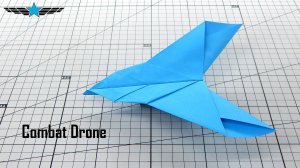 Боевой дрон — бумажный самолетик — полное руководство по созданию