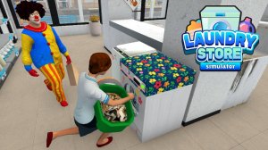 Прошлогодняя стирка - Laundry Store Simulator #4 Прохождение