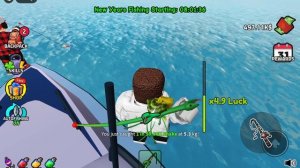 Копим на новую удочку Go fishing В Роблоксе 1.7