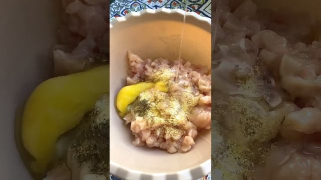 Рубленые куриные котлеты , самый простой и быстрый рецепт 👍🏻