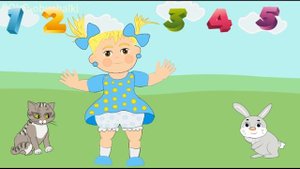 Обучающие-Развивающие мультфильмы: Учимся Считать до пяти -учим цифры