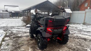 Предновогоднее путешествие на квадроцикле. скоростные прохваты по зимнему лесу