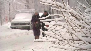 В последний день уходящего года Москву накрыл сильный снегопад