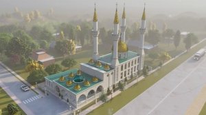 Видеопрезентация к проекту мечети в с. Джага, КЧР