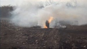 Что будет если поджечь порох в стеклянной бутылке ?