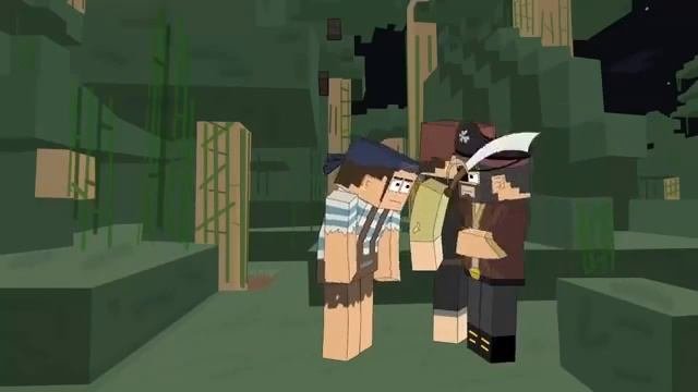 Приключение Пиратов   Minecraft Мультфильм   Эпизод 1