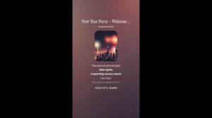 New Year  Party - DJ KON TAKTS  Welcome 2025 afro-jazz,  choral,  jazz style ver1