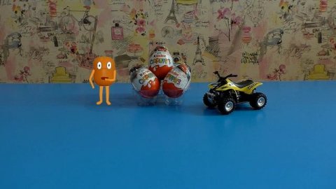 Живые капсулы. ТАЧКИ kinder surprise МАШИНКИ. Мультик для детей серия 6.