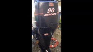 Mercury 90hp ELPT 4 Stroke
