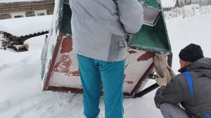 Поездка в Лальск, встреча детей,привезли прицеп,съездили в город.