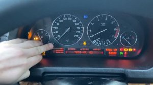 Тест щитка приборов бмв е53