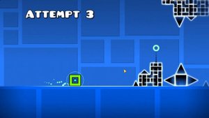 Я сыграл в GEOMETRY DASH 1.0 И увидел....