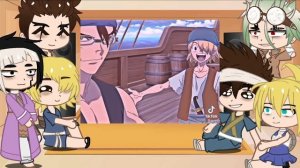 💫||Dr Stone react to???||💫•RUS•ENG•