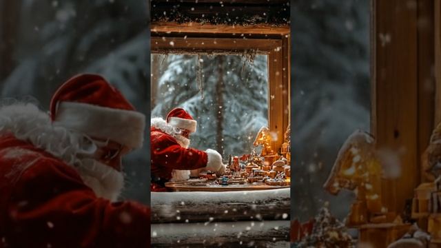 Дед Мороз делает игрушки #дедмороз #santaclaus #игрушки #новыйгод #2025 #newyear #NY