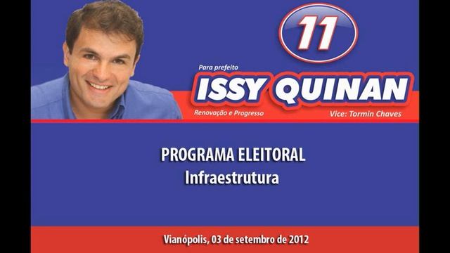 Issy Quinan - Programa Eleitoral - Infraestrutura смотреть онлайн