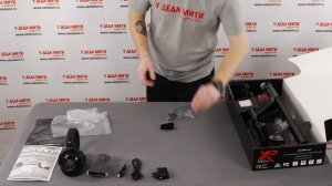 Металлоискатель XP Deus v5.21 (катушка X35 22,5 см, блок, наушники WS5) распаковка