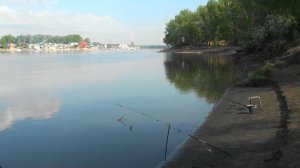 На рыбалке.....