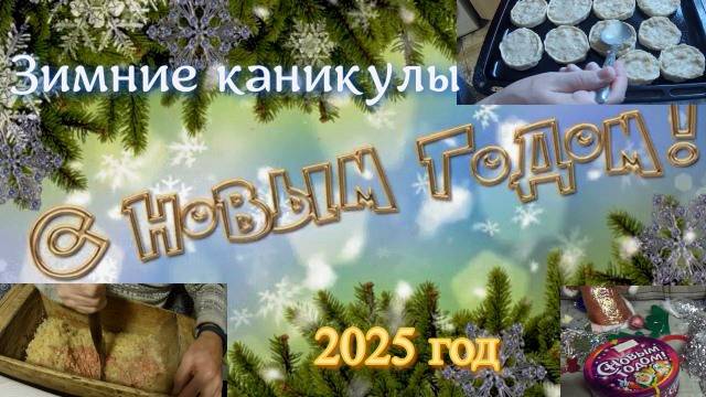 Новый год  уже скоро! Живем в деревне