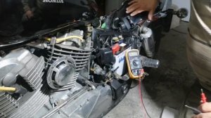 Нет зарядки аккумулятора Honda Shadow VT1100C 1993 г. Часть 2