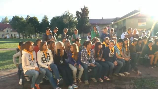 Первый день в лагере