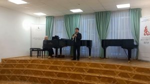 Васильев Анатолий. Кларнет.  К.М. фон Вебер. Первый концерт. 1 часть. А.Блох. Деннериана