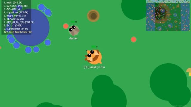 Играем в mope.io первый взгляд смотреть онлайн