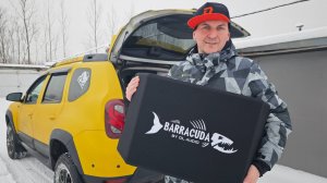 Сабвуфер DL Audio Barracuda 12A Flat в багажник Рено Дастер
