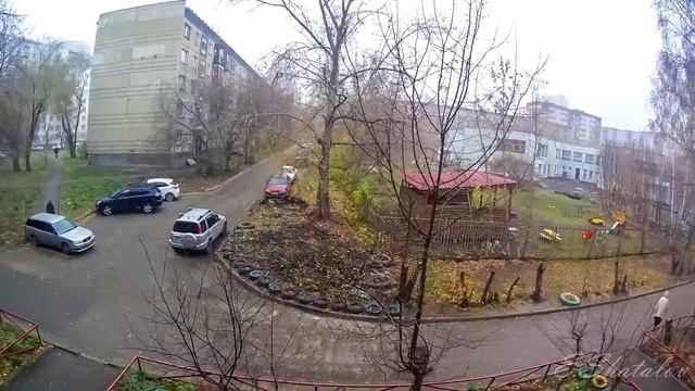 первый снег 2015 Новосибирск