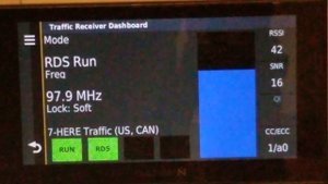 Proper traffic data reception Garmin nuvi 2689LMT