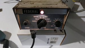Federal Sign & Signal PA-20A Series 2B "Interceptor" Siren