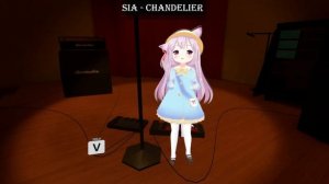 VRChat ➢ лучшее исполнение песни Sia - Chandelier