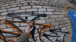 Тэгинг Баллонами с астро фет кэпом.Taging astro fat kap.