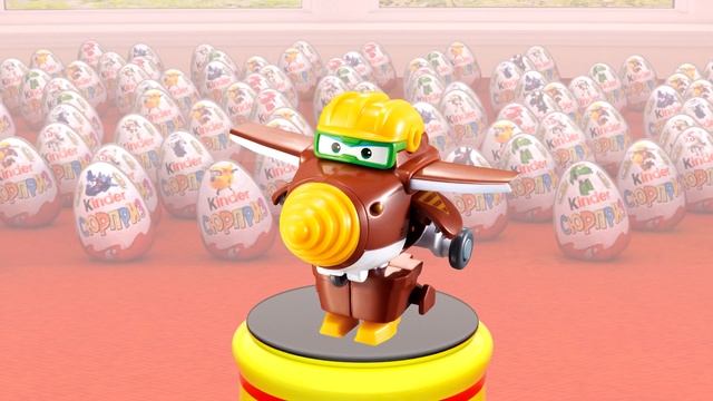 Киндер сюрпризы ЖИВАЯ КАПСУЛА. Видео для детей про киндеры супер крылья. смотреть онлайн