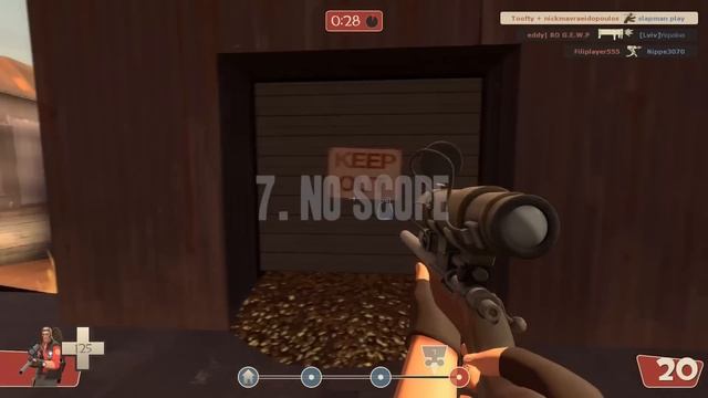 TF2 - 10 Tips for Sniper смотреть онлайн