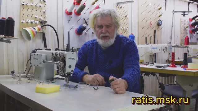 как прошить толстую кожу / обучение перетяжке салонов