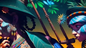 Psychedelic Trance - Ayahuasca Trip Visuals Intense Trippy Animation Psytrance