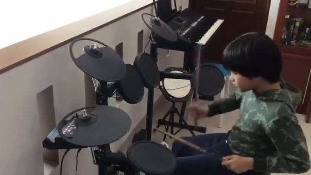 Marshmello ft. Bastille - Happier, drum cover by Alkuin Jonathan смотреть онлайн