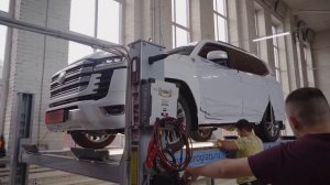 Toyota Land Cruiser 300 ВЫДВИЖНЫЕ ПОДНОЖКИ ATS