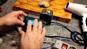 Термостат для сауны за 20$ подключаем через магнитный пускатель!