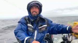 Рыбалка в штормовую погоду.