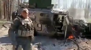 Подрыв Тигра на мине ВС РФ. УКРАИНА