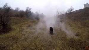 что будет если поджечь немного пороха