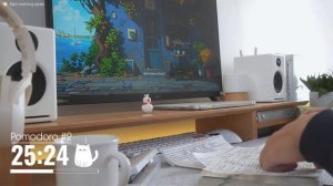 3-HOUR STUDY WITH ME _ No music _ Pomodoro 50-10 _ Early morning