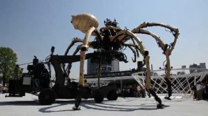 Biggest Spider In The World Yokohama's Spider robot