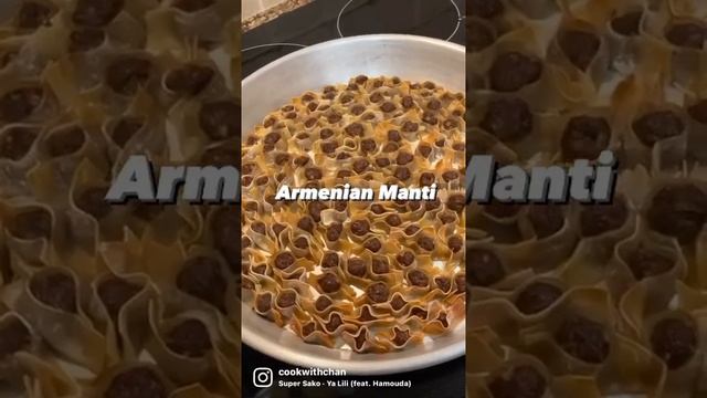 Armenian manti մանդի